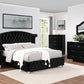 Zohar Glam Velvet-Like Bedroom Set by Furniture of America