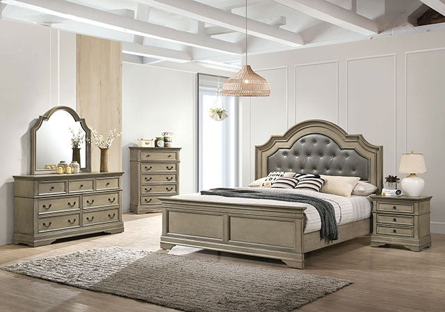 Lasthenia CM7181 Bedroom Collection - Antique Warm Grey