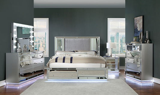 Belladonna 4 Pc Bedroom Set - Eastern King Bed