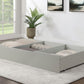 Lycoris Trundle Bed/Storage CM7477GY-TR