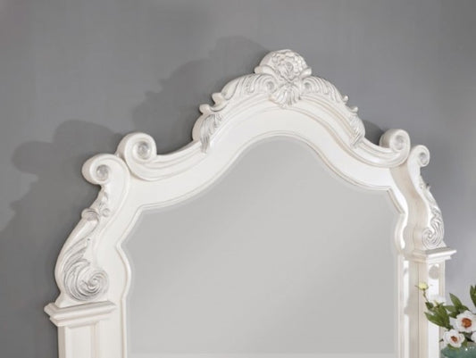 Esparanza Pearl White Mirror