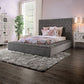 Golati Upholstered Platform Bed - Gray CM7895GY