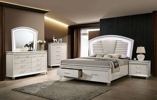 Maddie 4 Pc Bedroom Set - King Bed