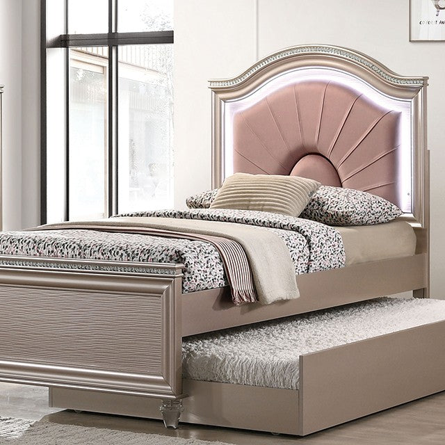 Juego de dormitorio juvenil Allie con cama nido - Furniture of America