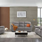 Josias 2 Pc Gray Motion Sofa Collection