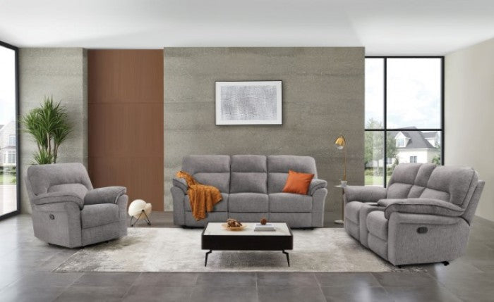 Josias 2 Pc Gray Motion Sofa Collection