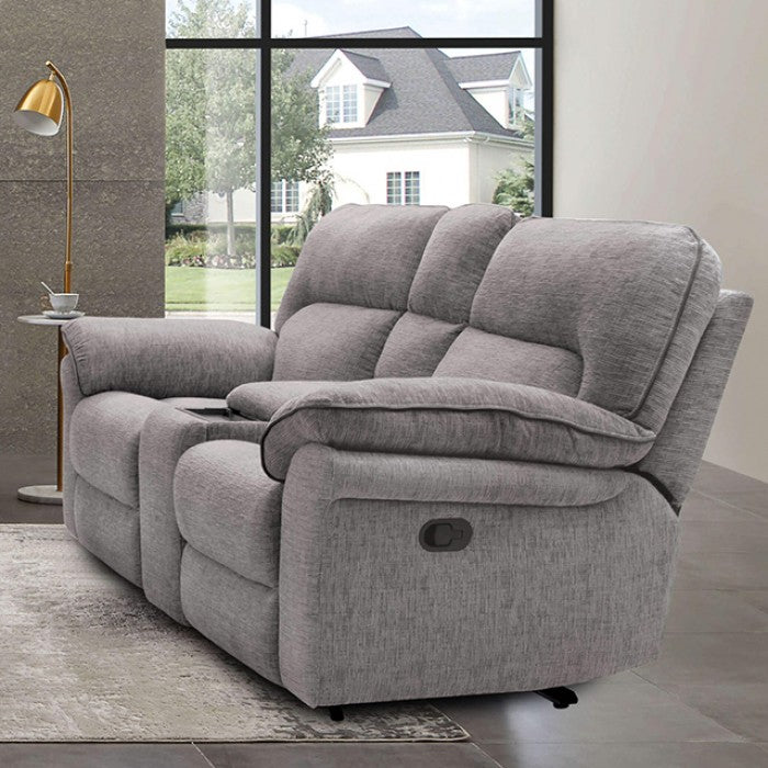 Josias 2 Pc Gray Motion Sofa Collection