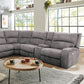 Apostolos Gray Power Sectional CM9915LG-SECT-PM