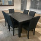 D806 McFerran 7 Pc Gray Dining Collection