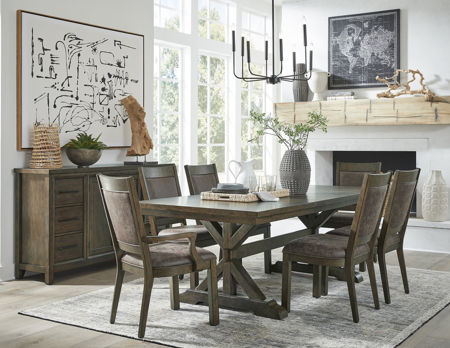 Samuel Lawrence Denman Dining Set - Drew & Jonathan