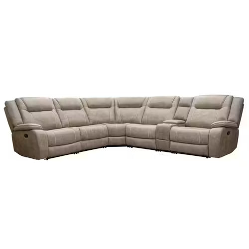 Blake Desert Taupe 6Pc Modular Reclining Sectional