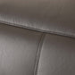 9762 Global United Leather Sofa Set - Dark Gray