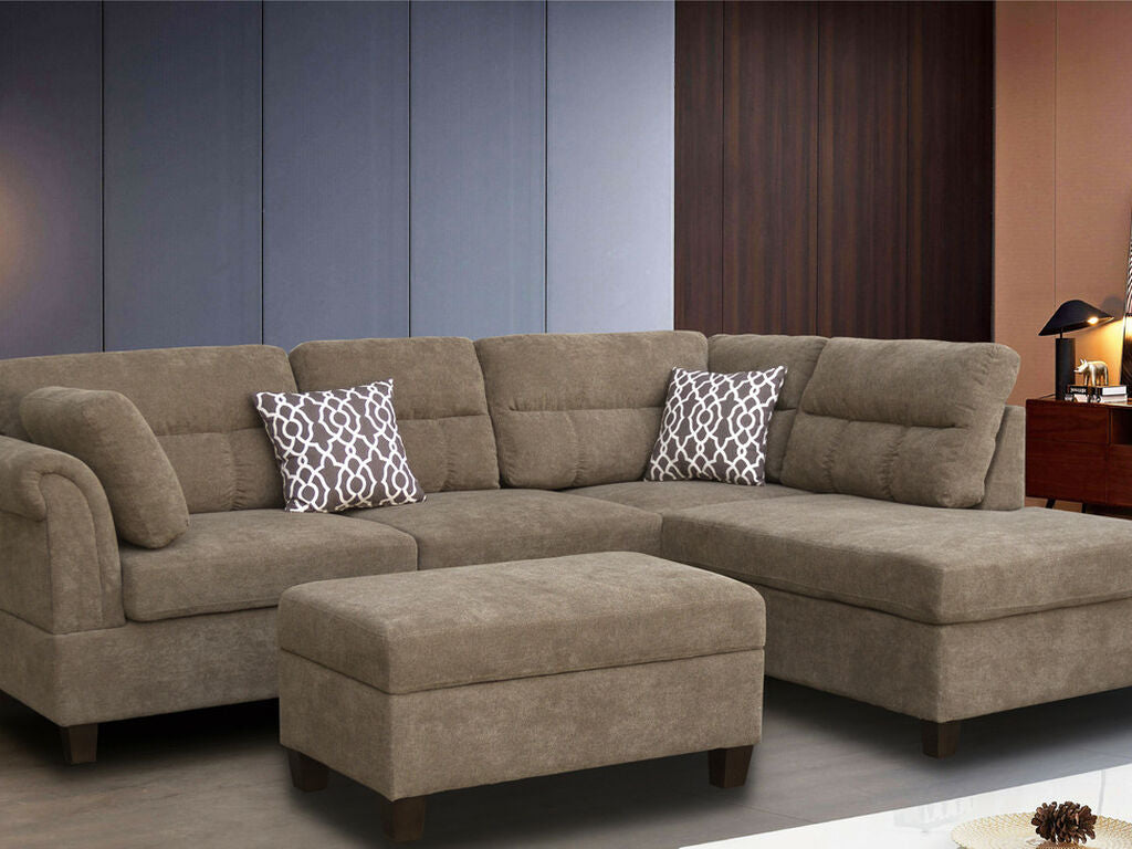 Diego Sectional by Lilola Home - 5 Colors