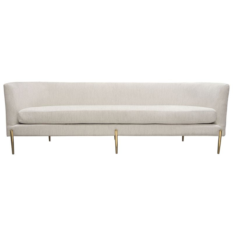 Lane Curbed Back Cream Sofa by Diamond