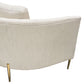 Lane Curbed Back Cream Sofa by Diamond