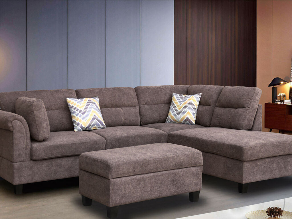 Diego Sectional by Lilola Home - 5 Colors