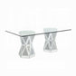 Noralie DN00722 Glass Glam Dining Collection