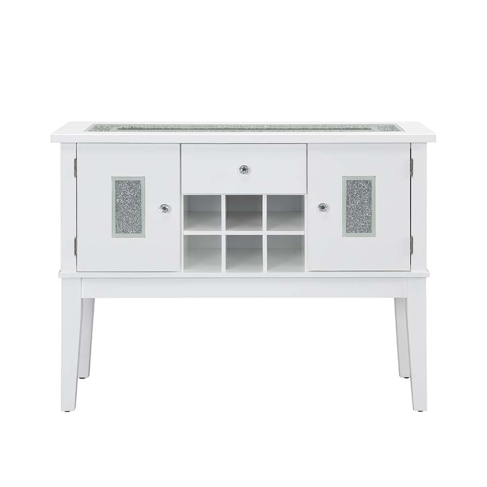 Elizaveta High Gloss White Server DN00816