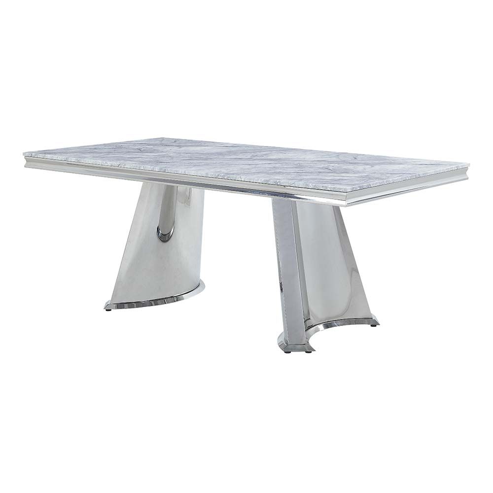 Destry Marble Top Dining Collection - Acme DN01188