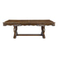 Latisha Antique Oak Dining Collection w/24" Leaf