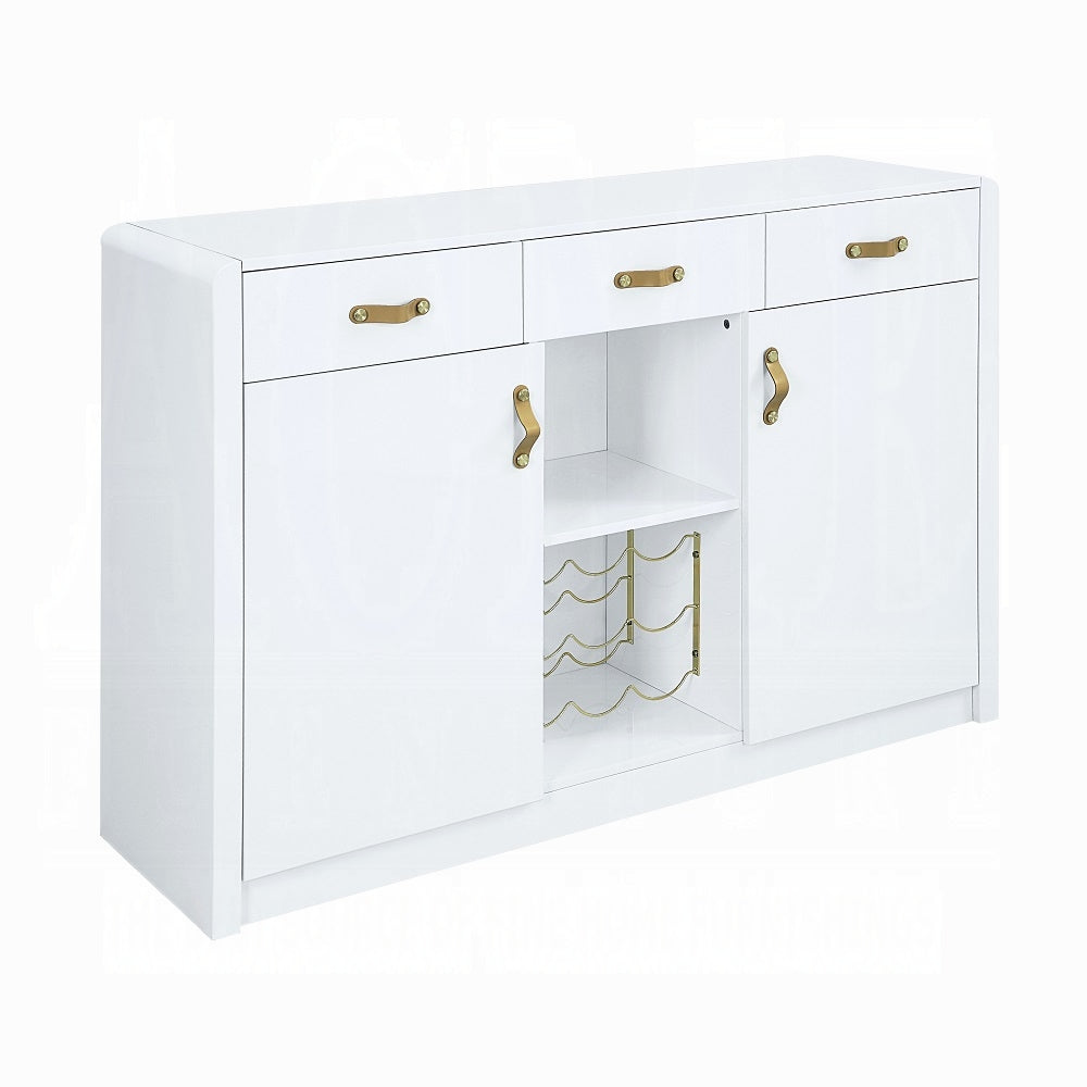 Paxley White High Gloss Server DN01612