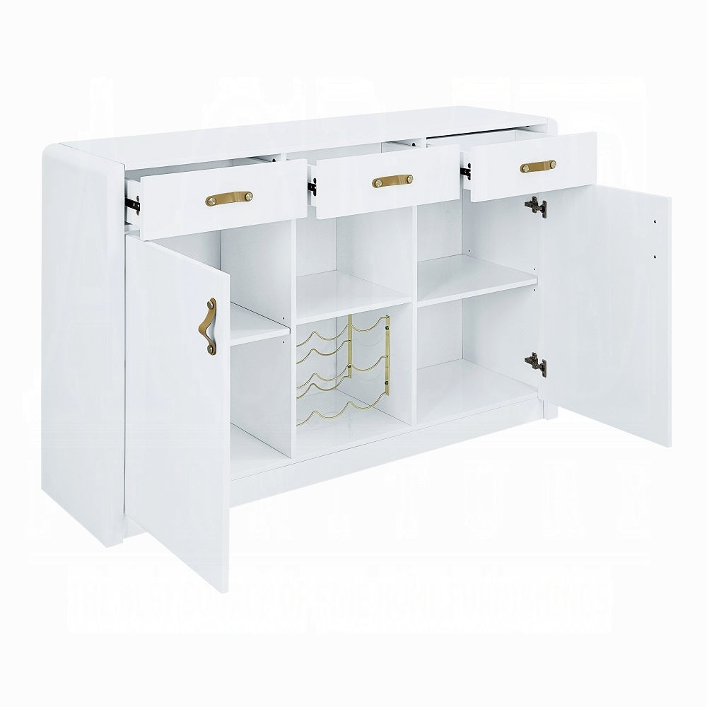 Paxley White High Gloss Server DN01612