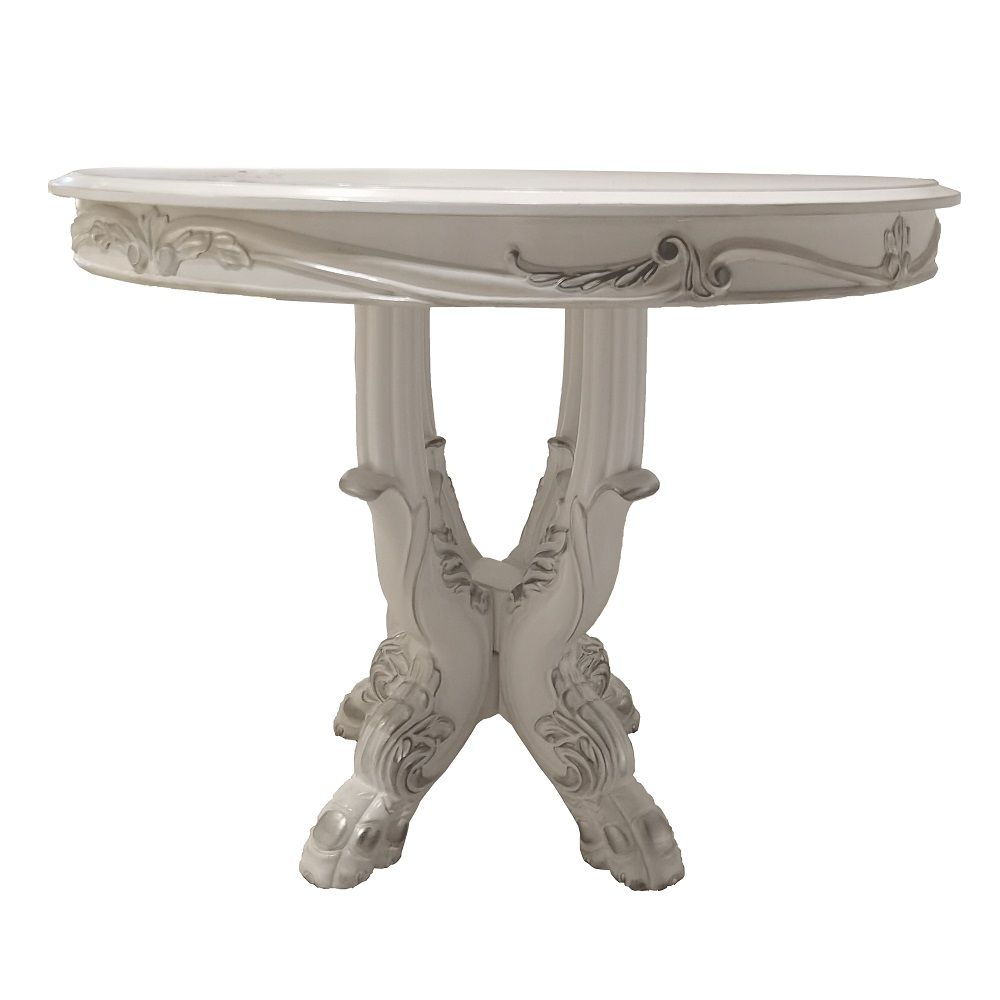 Colección de comedor Dresden DN01703 Bone White de Acme