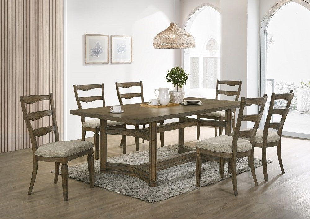 Parfield DN01807 Oak Finish Dining Collection