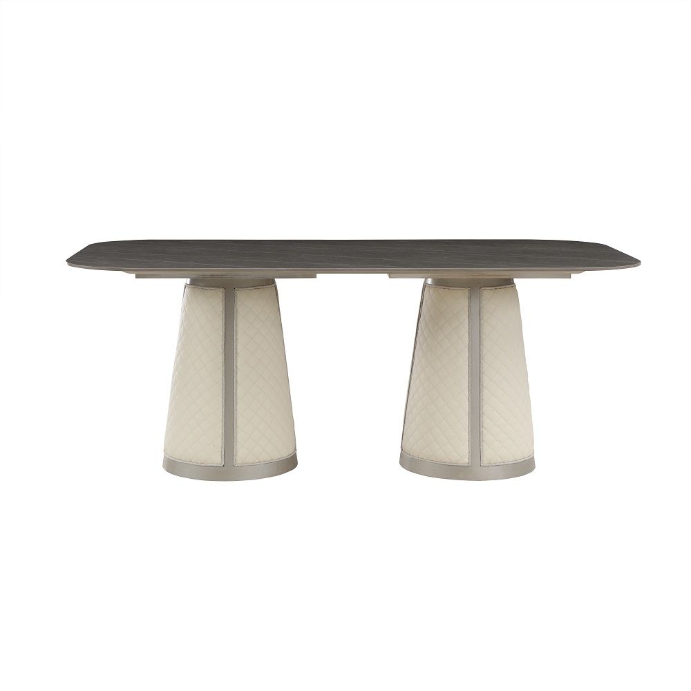 Kasa DN02011 Colección de comedor con tapa de piedra sinterizada