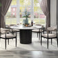 Jaramillo 5 Pc Marble Top Dining Collection - Acme DN02141