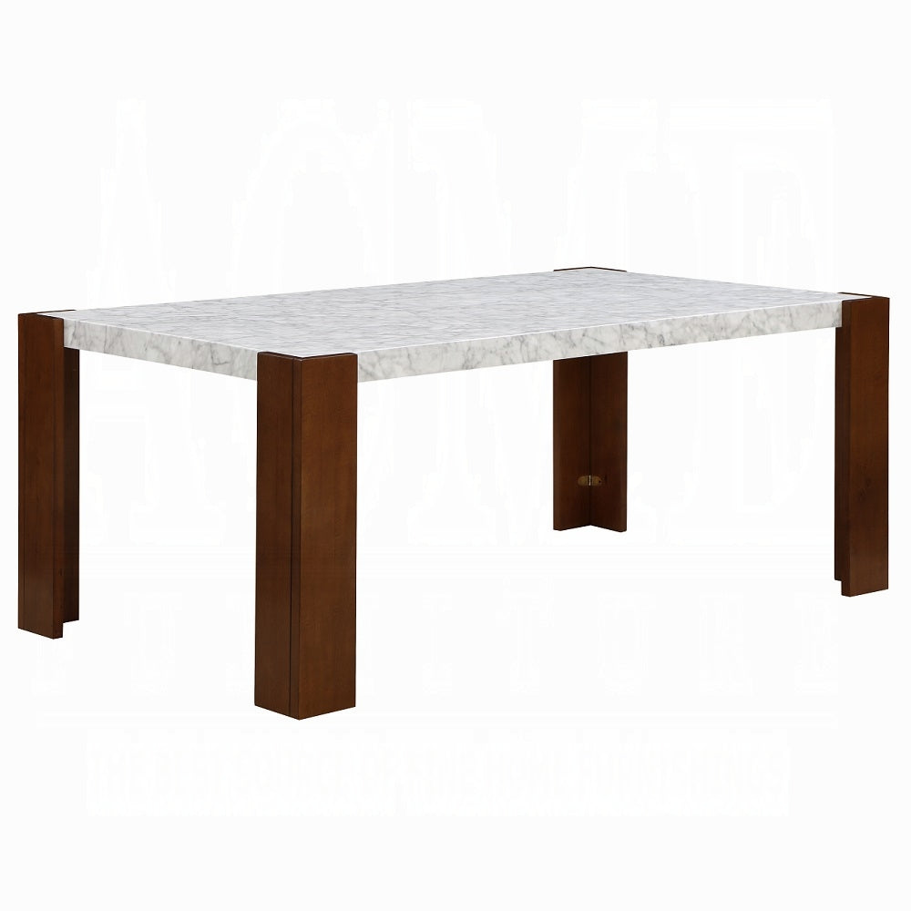 Hettie Dining Set w/Engineeed Stone Top DN02157