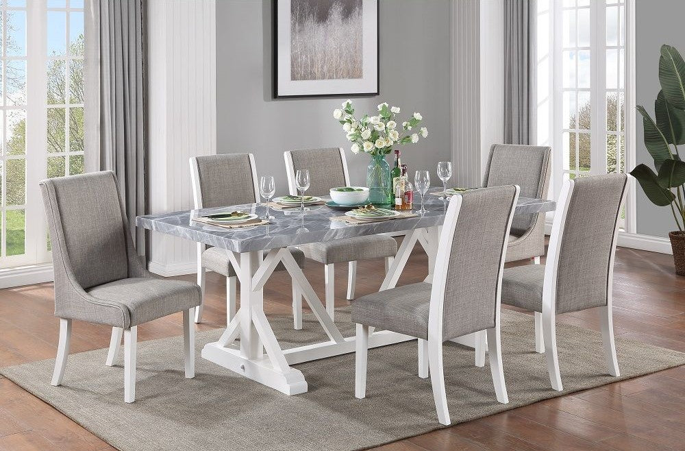 Colección de comedor Hollyn de 7 piezas DN02159