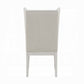 Colección de comedor Katia Weathered White con extensión