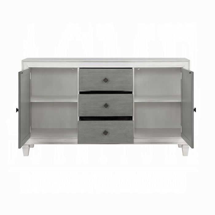 Katia White & Gray Server DN02276