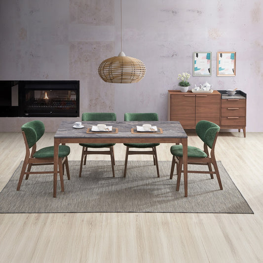 Bevis 5 Pc Dining Collection 2 Chair Choices