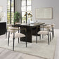 Jaramillo 7 Pc Dining Set - Beige Chairs