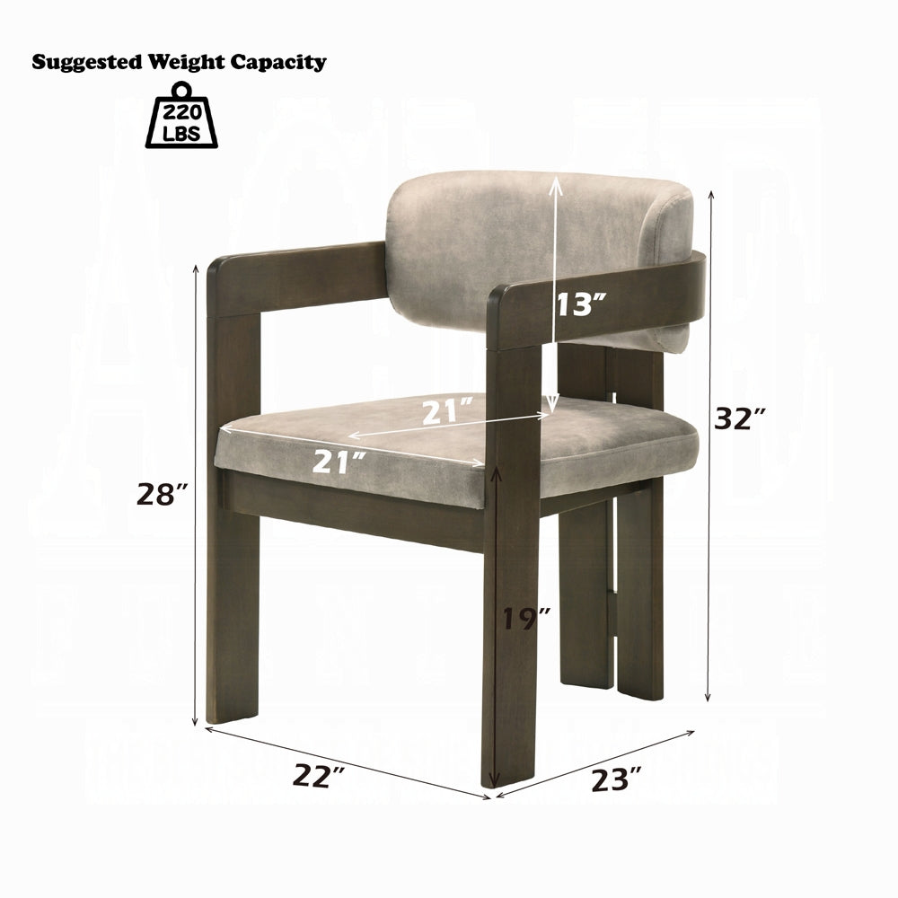 Destin Light Grey Side Chair DN03076