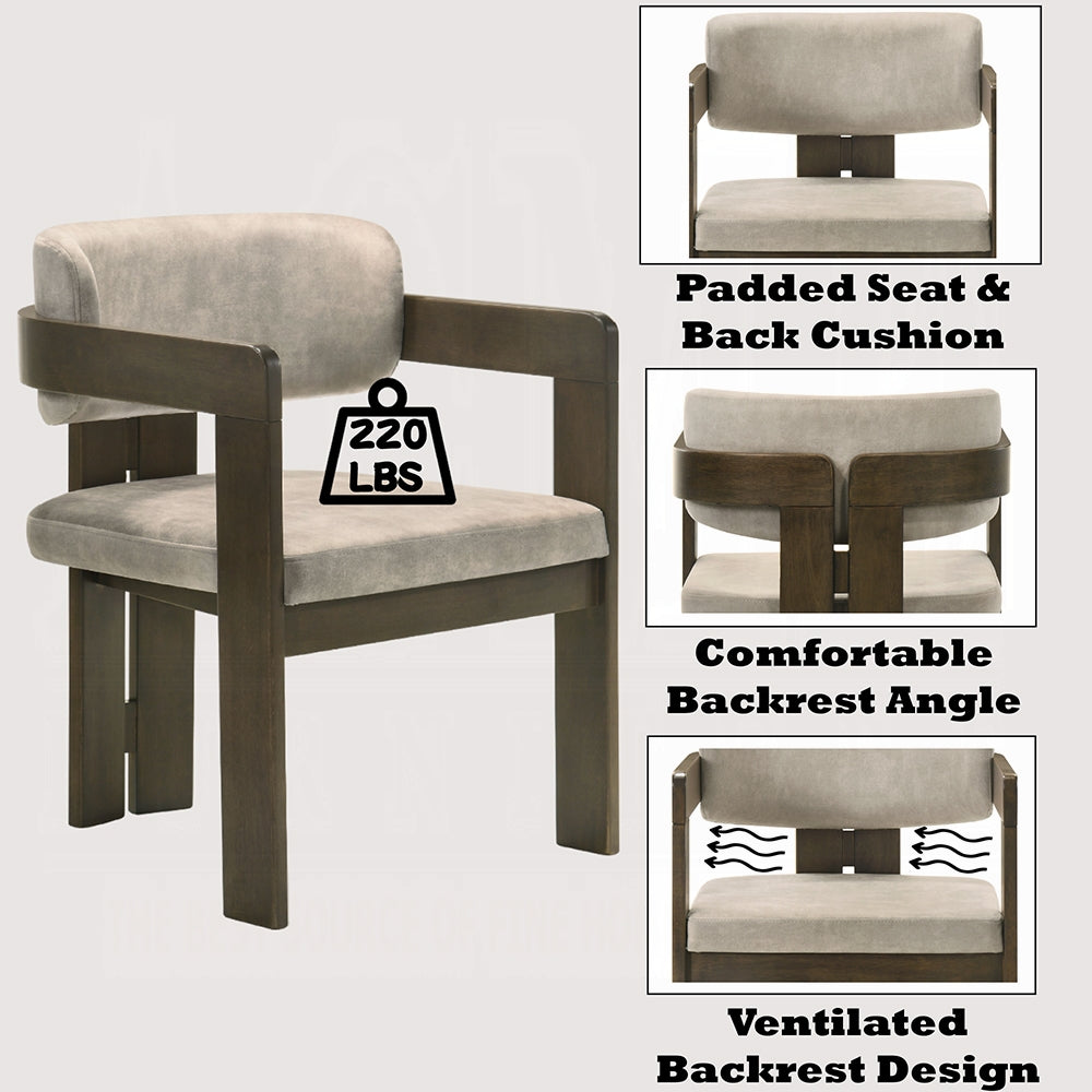 Destin Light Grey Side Chair DN03076