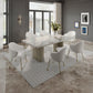 Charity Marble Top Dining Set DN03085