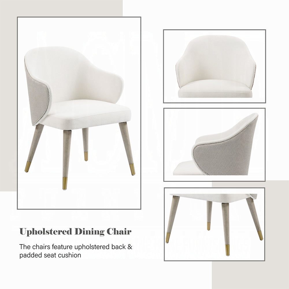 Charity Upholstered Side Chair DN03086 - Set of 2