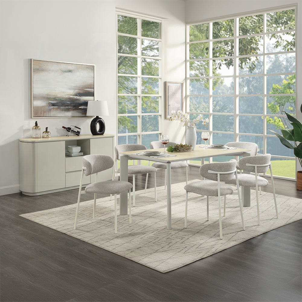 Ingram DN03105 Sintered Stone Dining Set