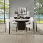 Clayten Round Marble Dining Table - 2 Chair Options