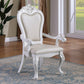 Manzanita White Double Pedestal Dining Set