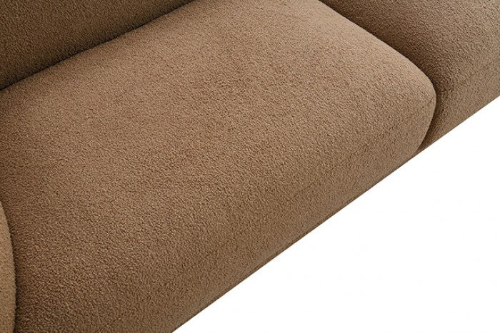 Kolvere Brown 2 Pc Boucle Sofa Collection