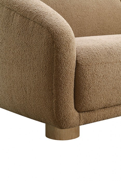 Kolvere Brown 2 Pc Boucle Sofa Collection