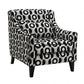 Viviani Accent Chair FM61007BK-CH-PT