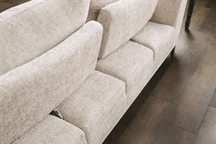 Gladbach Brown Chenille Sectional FM63007LB