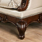 Veracruz 2 Pc Sofa Collection - Dark Cherry/Beige