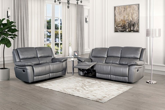 Glarus 2 Pc Sofa Set FM69003DG - Dark Gray