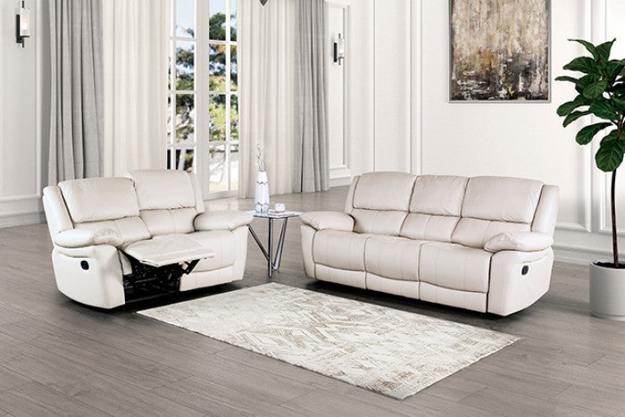 Glarus 2 Pc Sofa Set FM69003WH - White